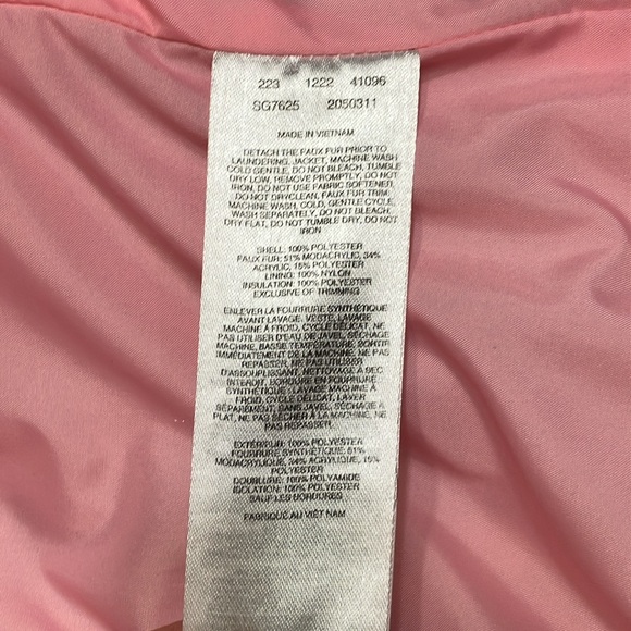 Girls Columbia puffer jacket size S (7/8) - Picture 7 of 12